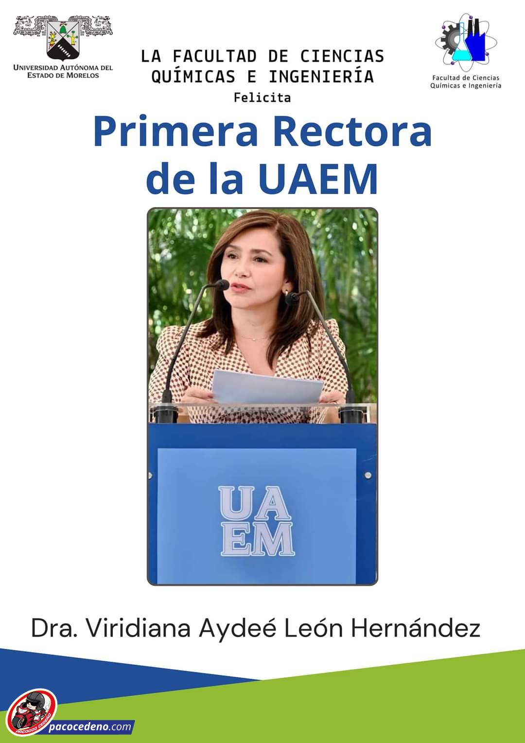 Viridiana Le N Hern Ndez Es La Elegida A Ser La Nueva Rectora De La