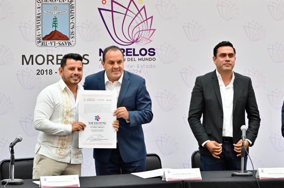 En conferencia de prensa, dieron a conocer los detalles de la designación de nuestros 2 nuevos Pueblos Mágicos: Xochitepec y Tlaltizapán. 