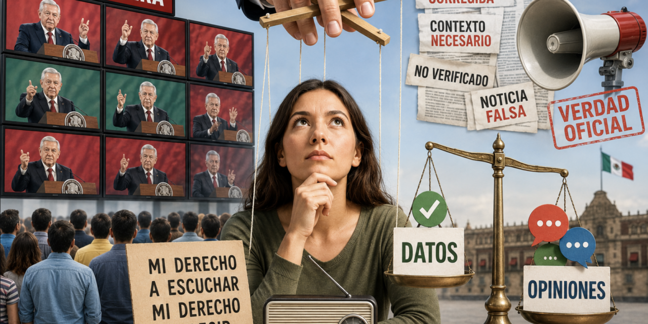 ENTRE DATOS Y OPINIONES: La manipulación del manejo de información