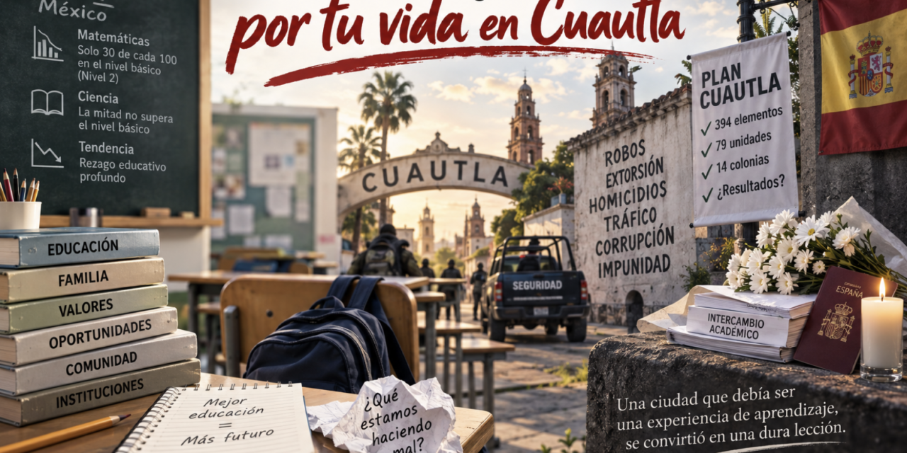 De PISA y corre… por tu vida en Cautla!.