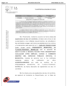 CARLOS FRANCO: La realidad documentada en el intento de INHABILITACIÓN