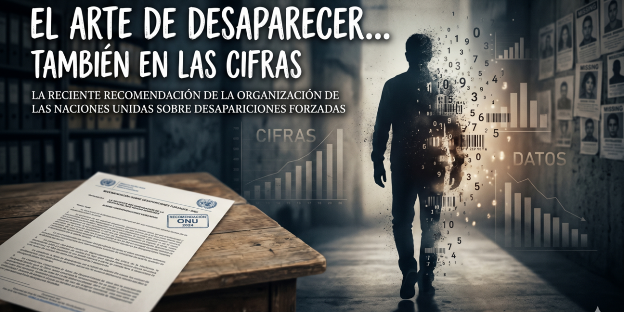 EL ARTE DE DESAPARECER… también en las cifras