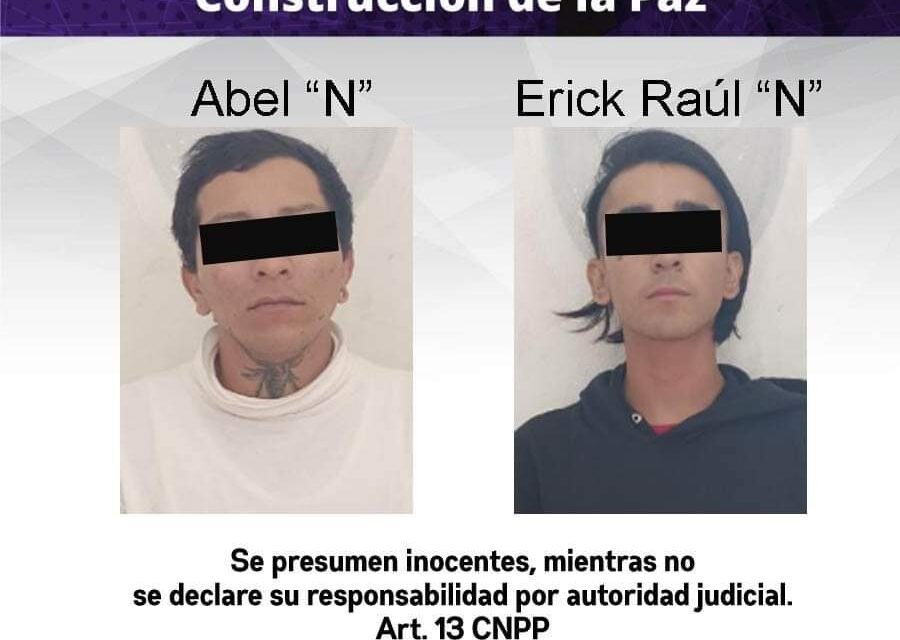 DETIENE MANDO COORDINADO POLICÍA MORELOS A DOS HOMBRES POR DELITO ELECTORAL