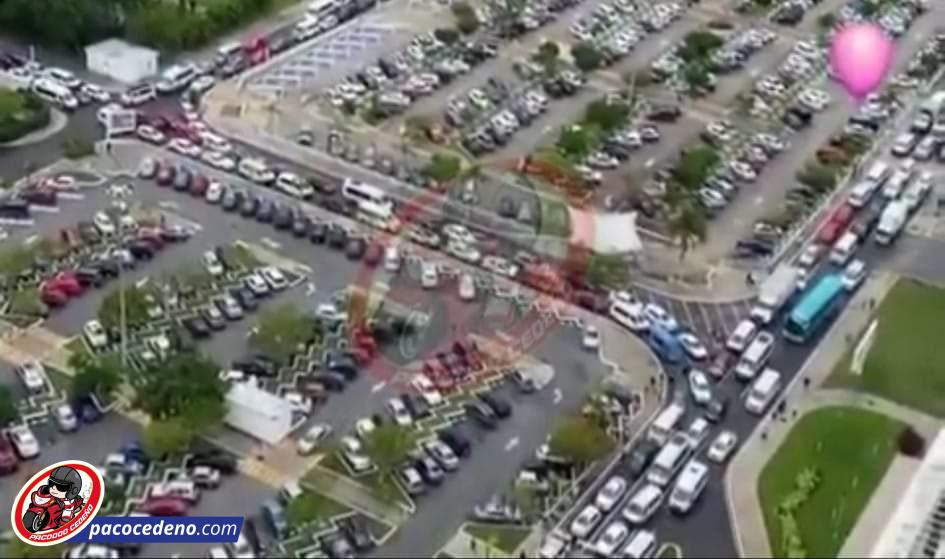 POR SI PIENSAS VIAJAR ESTE PERIODO VACACIONAL A LA RIVERA MAYA EN AVIÓN ASÍ ESTA EL TRÁFICO EXTREMA PRECAUCIONES….