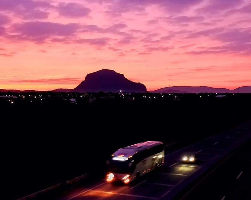 El peñón de jantetelco en el estado de morelos