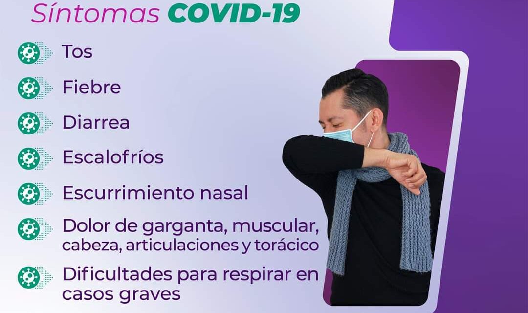 Identifica los síntomas de #COVID19, en caso de presentar alguno ¡no te automediques!  Ingresa a saludparatodos.ssm.gob.mx o acude a tu unidad de salud.