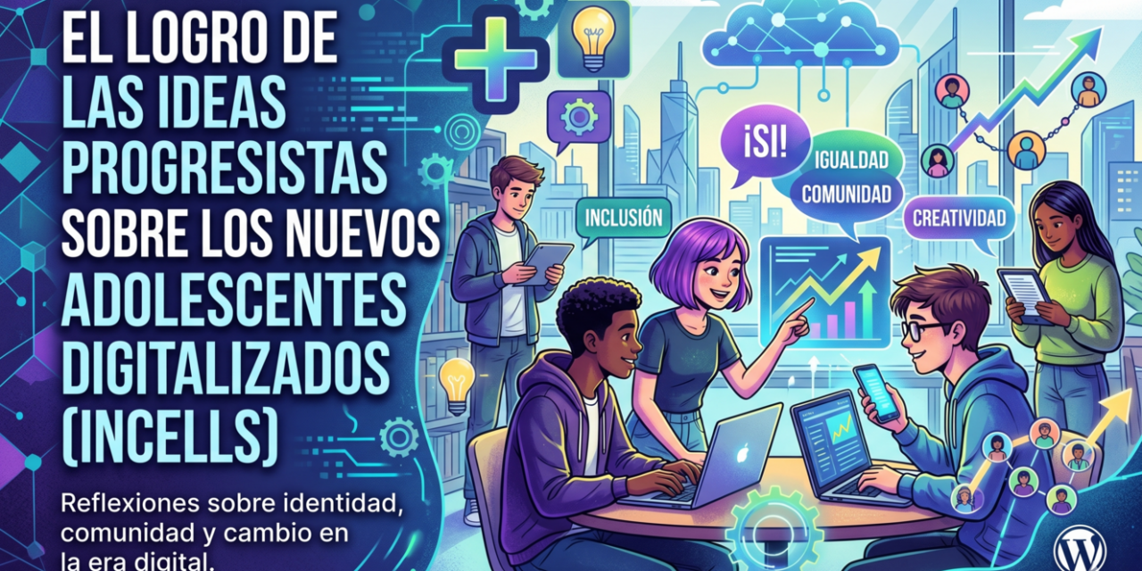EL LOGRO DE LAS IDEAS PROGRESISTAS SOBRE LOS NUEVOS ADOLESCENTES DIGITALIZADOS (INCELLS)