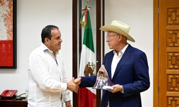 SOSTIENE CUAUHTÉMOC BLANCO REUNIÓN CON EMBAJADOR DE ESTADOS UNIDOS