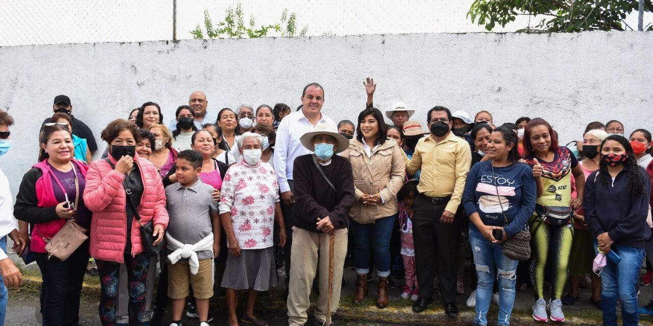 ARRANCA GOBIERNO DE CUAUHTÉMOC BLANCO TRABAJOS DE REHABILITACIÓN EN VIALIDADES DE JIUTEPEC