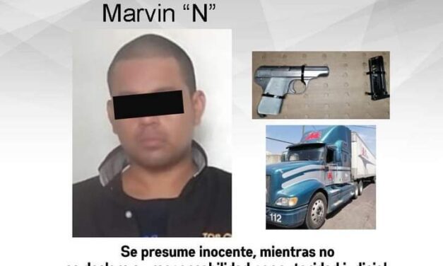 DETIENE MANDO COORDINADO POLICÍA MORELOS A UN HOMBRE POR LOS DELITOS DE POSESIÓN DE VEHÍCULO DE PROCEDENCIA ILÍCITA Y VIOLACIÓN A LA LEY FEDERAL DE ARMAS DE FUEGO Y EXPLOSIVOS