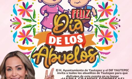 GRAN FESTEJO PARA TODOS LOS ABUELITOS DE YAUTEPEC!