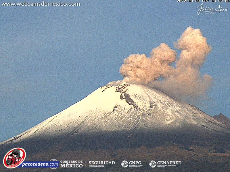 MONITOREO DEL VOLCÁN POPOCATÉPETL