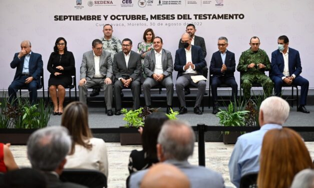 FIRMA CUAUHTÉMOC BLANCO CONVENIO CON NOTARIOS PARA INICIAR LA CAMPAÑA SEPTIEMBRE Y OCTUBRE MESES DEL TESTAMENTO 2022