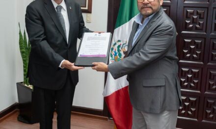 RINDE PROTESTA ANTE SECRETARIO DE GOBIERNO, VÍCTOR MANUEL MERCADO SALCEDO COMO TITULAR DE LA COORDINACIÓN ESTATAL DE PROTECCIÓN CIVIL