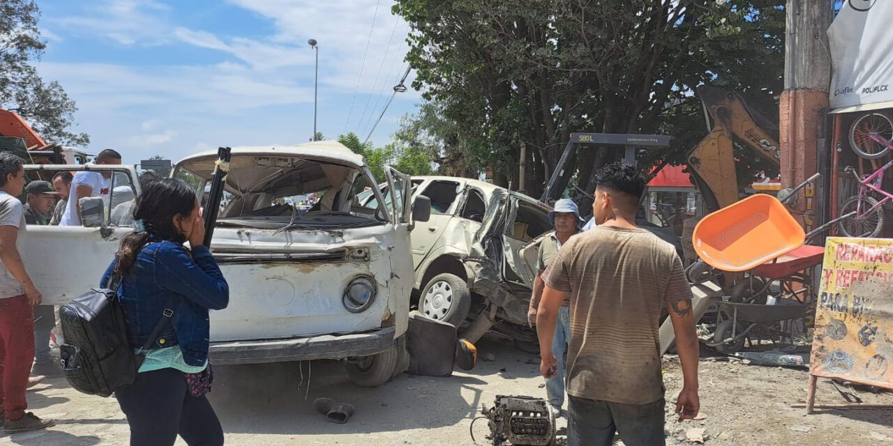 LAMENTABLE ACCIDENTE EN EL CRUCERO DE YECAPIXTLA