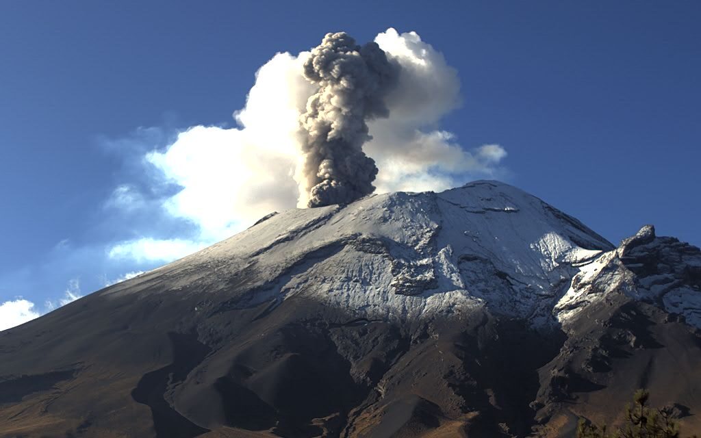 .MONITOREO DEL VOLCÁN POPOCATÉPETL