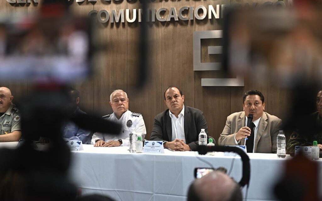 EN MORELOS NO HAY CABIDA PARA LA IMPUNIDAD: CUAUHTÉMOC BLANCO