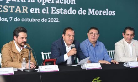 FIRMAN GOBIERNO DE MORELOS E IMSS ACUERDO MARCO PARA LA OPERACIÓN DE IMSS-BIENESTAR