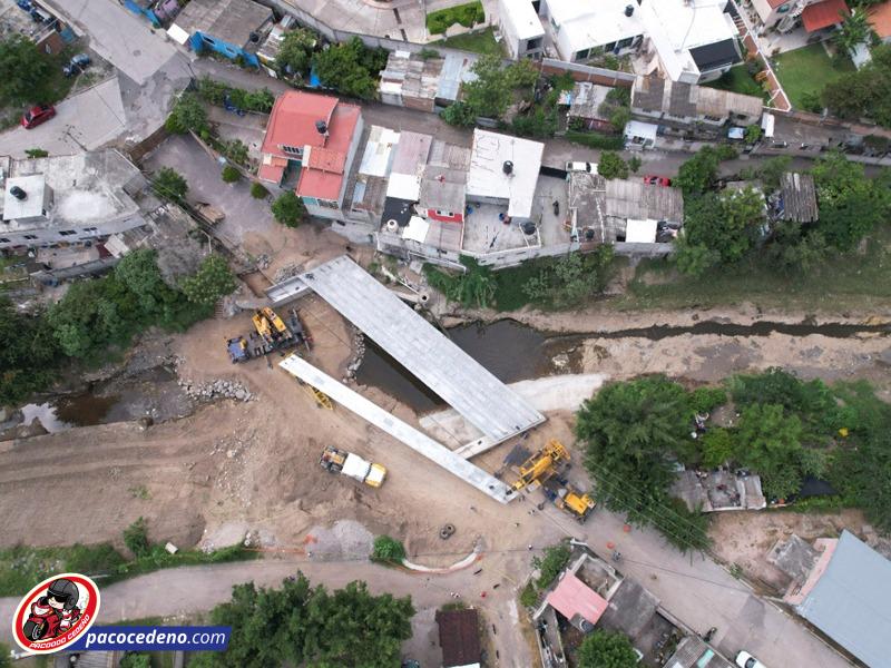 YA MÉRITO ESTARÁ LISTO CONTINÚA RECONSTRUCCIÓN DEL PUENTE VEHICULAR “LOS SABINOS” EN EL MUNICIPIO DE CUAUTLA  Este puente beneficiará la conectividad de los municipios de Cuautla y Yecapixtla