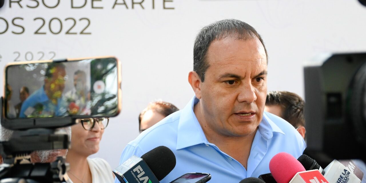 CUAUHTÉMOC BLANCO RECONOCE Y AGRADECE EL APOYO DEL PRESIDENTE LÓPEZ OBRADOR PARA LOS 36 MUNICIPIOS DE MORELOS