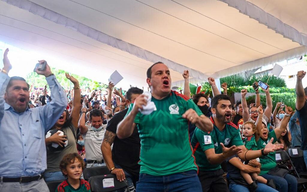 CIENTOS DE MORELENSES ACOMPAÑARON A CUAUHTÉMOC BLANCO EN EL ÚLTIMO PARTIDO MUNDIALISTA DE LA SELECCIÓN MEXICANA