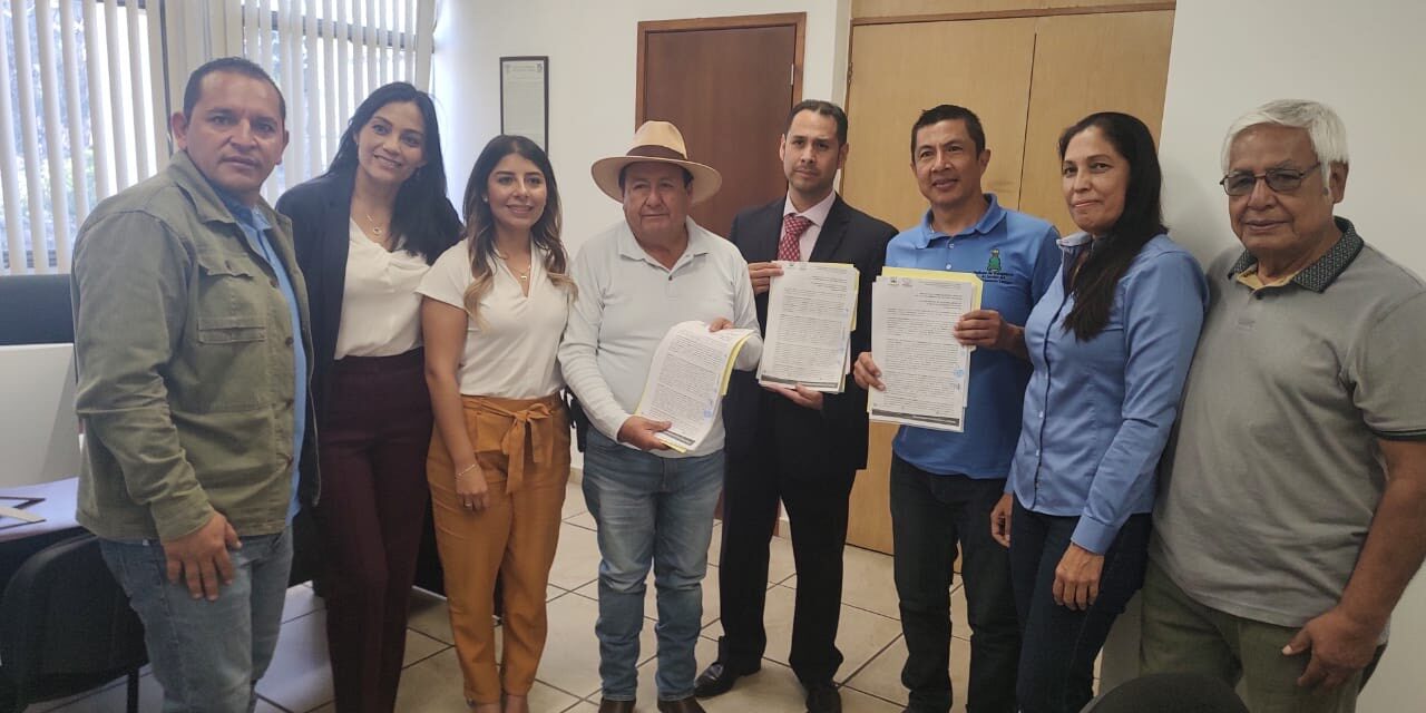 RECIBE TECYA CONVENIO DE LAS CONDICIONES DE TRABAJO DEL AYUNTAMIENTO DE YAUTEPEC EN BENEFICIO DE TRABAJADORES