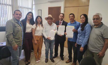 RECIBE TECYA CONVENIO DE LAS CONDICIONES DE TRABAJO DEL AYUNTAMIENTO DE YAUTEPEC EN BENEFICIO DE TRABAJADORES