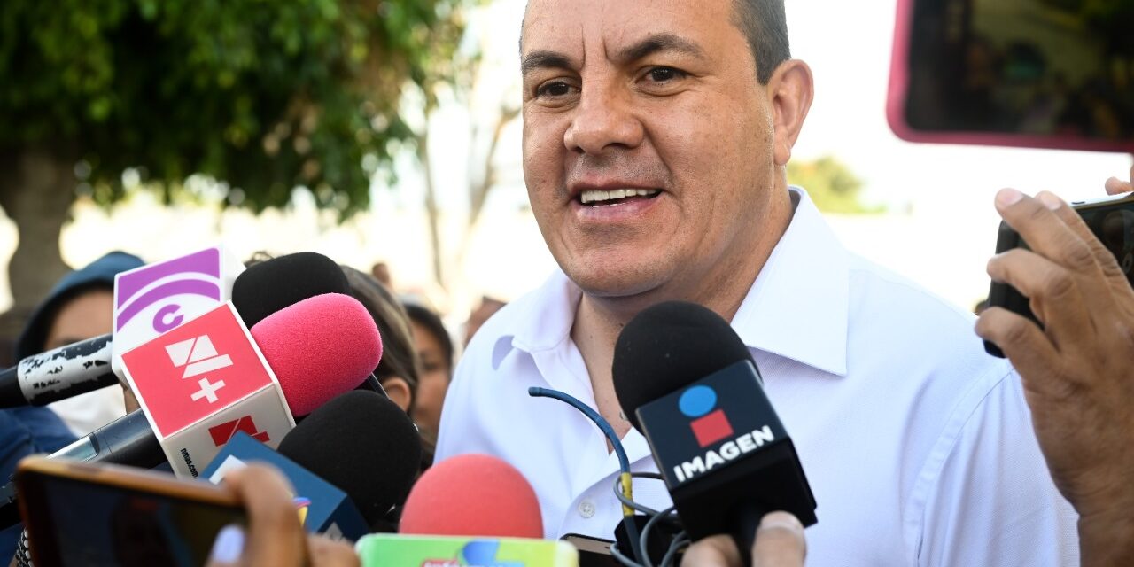 ADELANTA CUAUHTÉMOC BLANCO QUE HABRÁ CONTROVERSIA CONSTITUCIONAL EN RELACIÓN AL PAQUETE ECONÓMICO 2023.