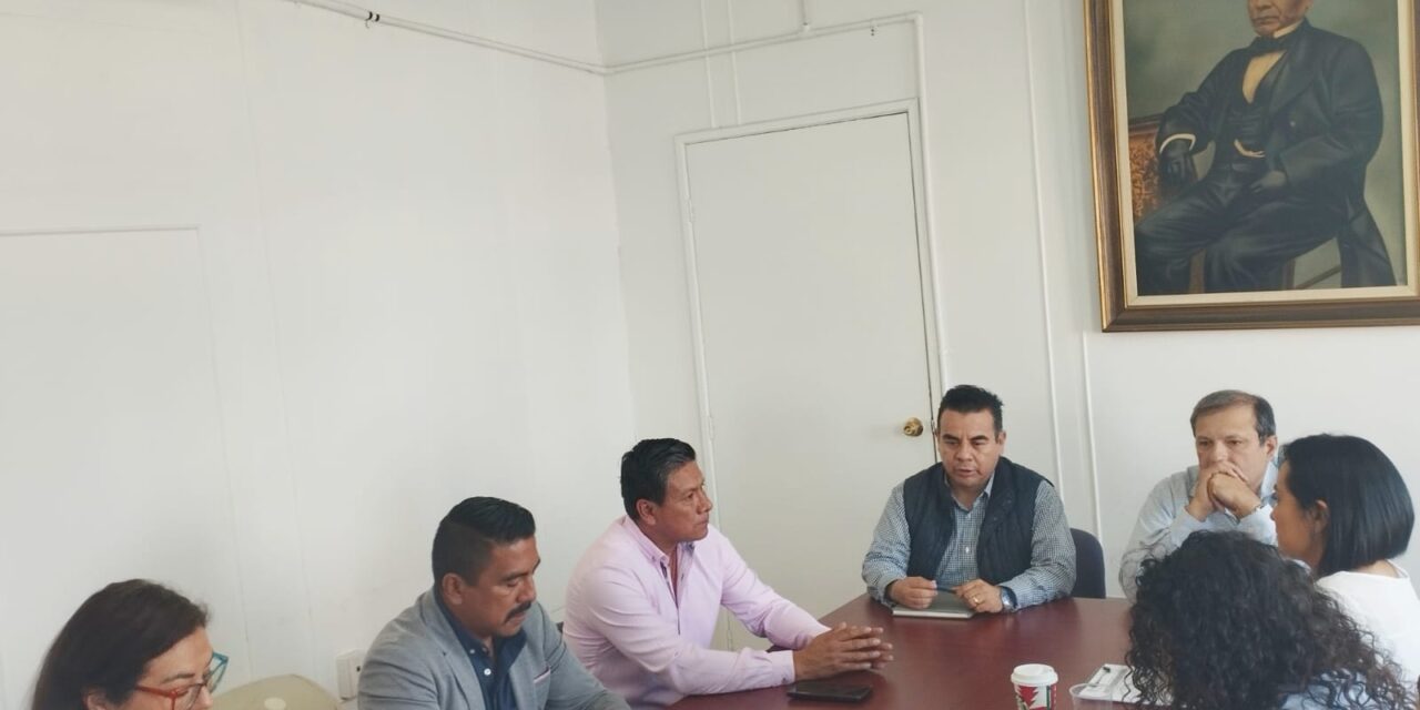 ACOMPAÑA GOBIERNO DEL ESTADO A REUNIÓN DE TRABAJO ENTRE SEDATU Y ALCALDE DE TEPOZTLÁN PARA LA CORRECTA EJECUCIÓN DE OBRAS