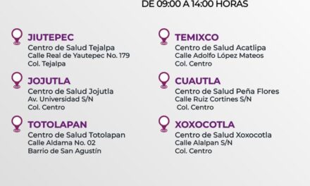 DISPONIBLES PRUEBAS ANTIGÉNICAS PARA DETECCIÓN DE COVID-19 EN MORELOS  El servicio se mantiene gratuito del 21 al 24 de marzo de 2023 de 09:00 a 14:00 horas en seis módulos