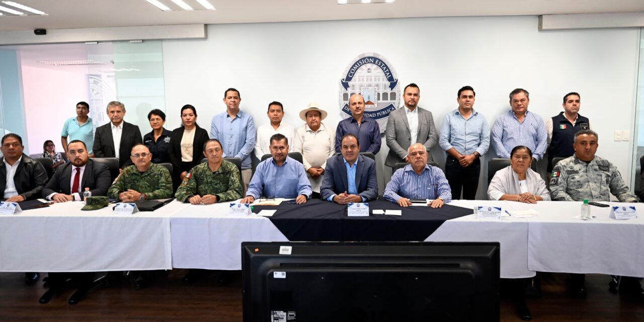 MESA DE COORDINACIÓN ESTATAL PARA LA CONSTRUCCIÓN DE LA PAZ LLAMA A LOS AYUNTAMIENTOS A REDOBLAR ESFUERZOS EN EL PROCESO DE PACIFICACIÓN EN MORELOS