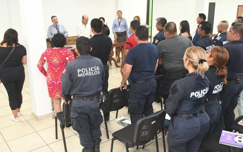 ENTREGAN RECONOCIMIENTOS A ELEMENTOS QUE PARTICIPARON EN CURSO DEL MODELO DE JUSTICIA CÍVICA