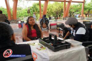 22 SILLAS DE RUEDAS SE REPARARON EN JOJUTLA CON EL PROGRAMA "ENCHULAME LA SILLA" DE ALEM A.C. 