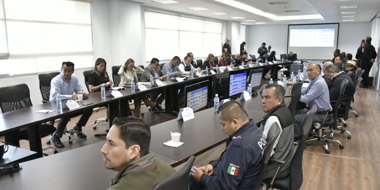 RATIFICAN LOS 32 MUNICIPIOS ADHERIDOS AL MANDO COORDINADO CONTINUAR CON LA ESTRATEGIA DE SEGURIDAD*