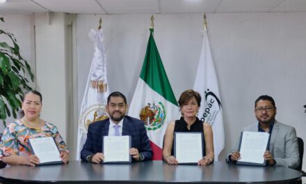 FIRMAN CONVENIO DE COLABORACIÓN EL H. TSJ Y EL IMPEPAC