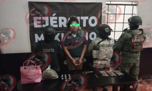 DURO GOLPE AL CRIMEN DETIENEN A PRESUNTA EXT0RS10NAD0RA.