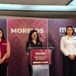 LUISA MARÍA ALCALDE ESTO DIJO EN SU VISITA A MORELOS.