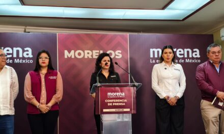 LUISA MARÍA ALCALDE ESTO DIJO EN SU VISITA A MORELOS.