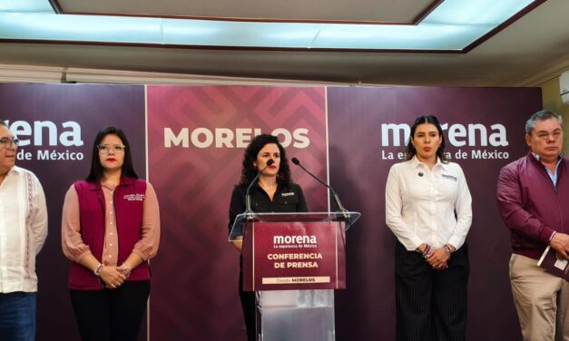 LUISA MARÍA ALCALDE ESTO DIJO EN SU VISITA A MORELOS.