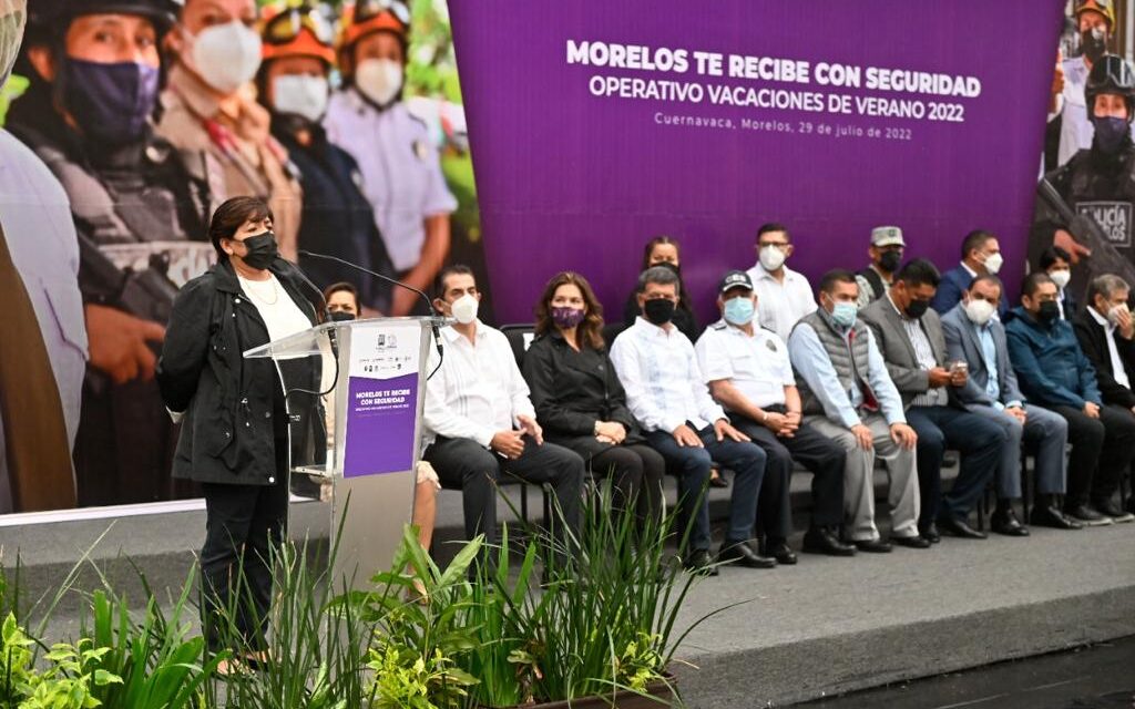 Listo Morelos para recibir a turistas y visitantes en vacaciones de verano 2022