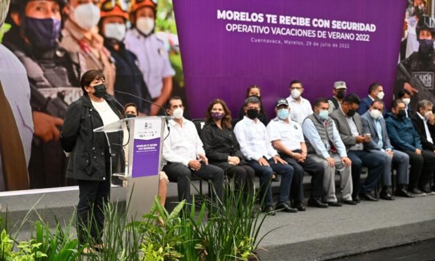 Listo Morelos para recibir a turistas y visitantes en vacaciones de verano 2022