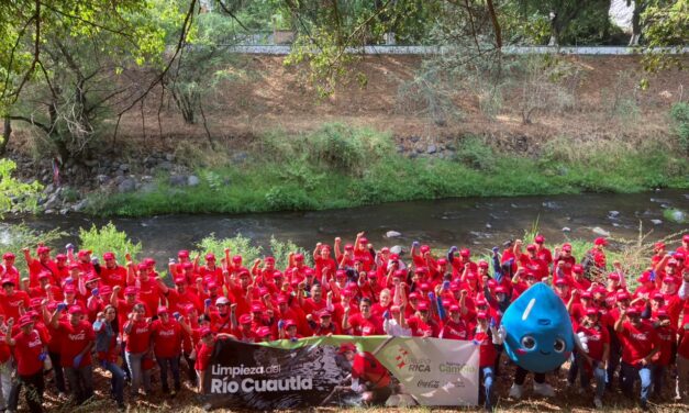 Grupo RICA Coca-Cola impulsa la regeneración del Río Cuautla