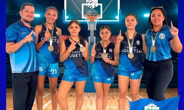 COLEGIO OQUETZA VA REPRESENTANDO AL ESTADO DE MORELOS EN LA ETAPA NACIONAL DE JUEGOS DEPORTIVOS. BASQUET FEMENIL 3X3