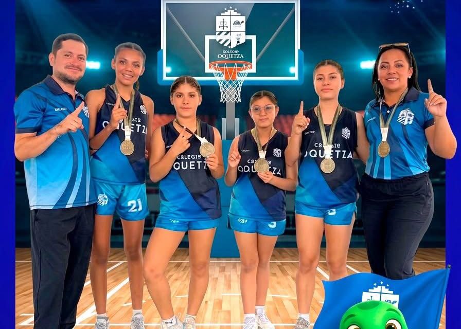 COLEGIO OQUETZA VA REPRESENTANDO AL ESTADO DE MORELOS EN LA ETAPA NACIONAL DE JUEGOS DEPORTIVOS. BASQUET FEMENIL 3X3