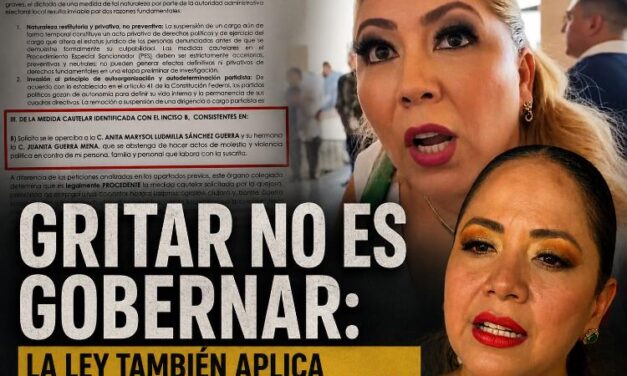 ¿Desde cuándo los gritos sustituyen al Estado de Derecho?