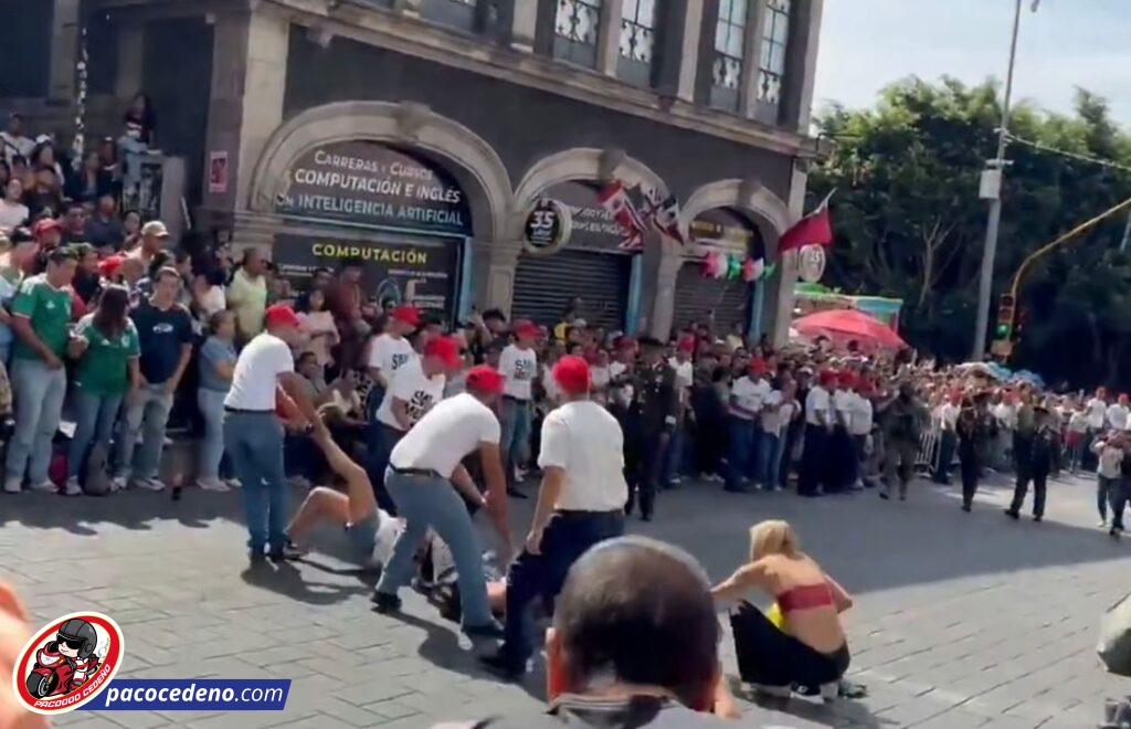 Jovenes del Servicio Militar usados para reprimir manifestantes.