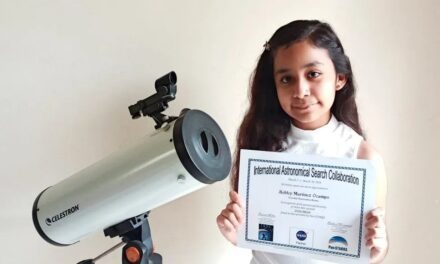 Niña Morelense descubre asteroide