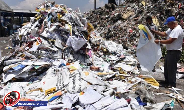 20,000 TONELADAS DE “BASURA ELECTORAL” EN MORELOS… Por Israel Dirzo