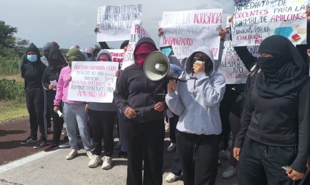 Fuertes problemas en la Normal rural Emiliano Zapata en el poblado de amicidio en el Estado de Morelos.